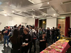 Photo de la soirée de restitution
